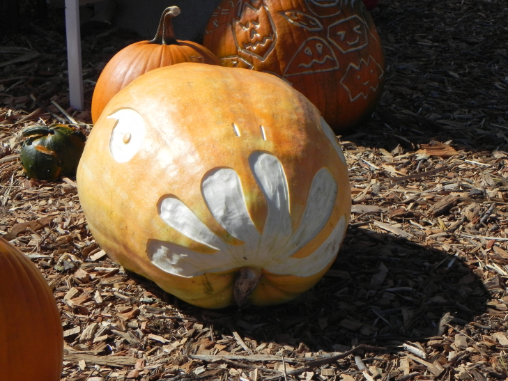 Pumpkin Carving Idea Worm
